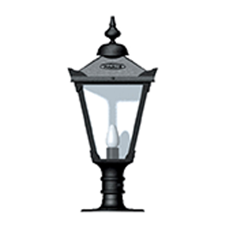 Rodneyshire 1Lt Flat Pier Light - Cast Iron