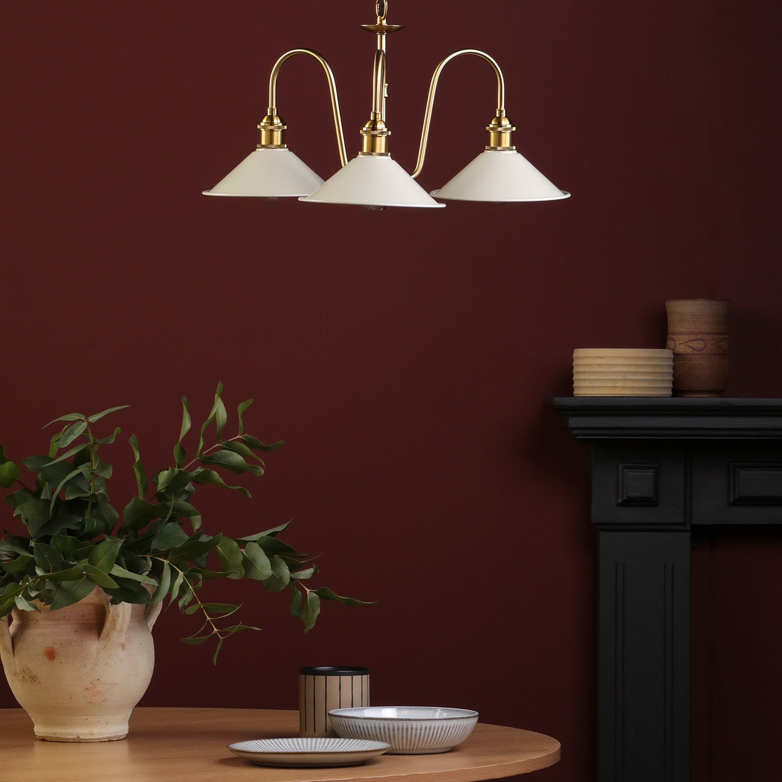 Hadano 3 Light Ceiling Light- Various Finishes