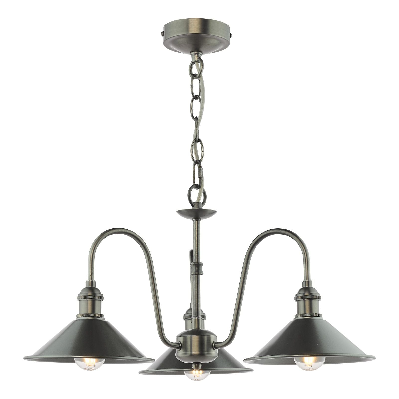 Hadano 3 Light Ceiling Light- Various Finishes