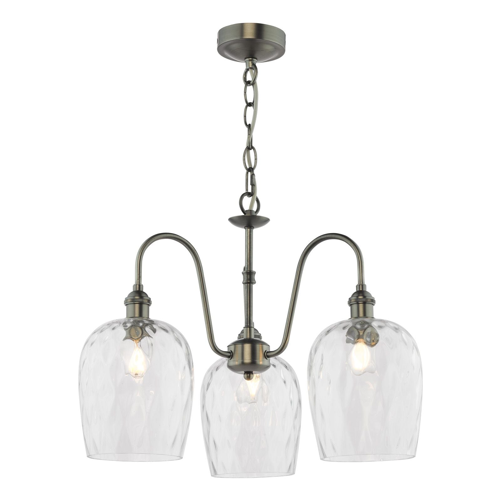 Hadano 3 Light Ceiling Light- Various Finishes