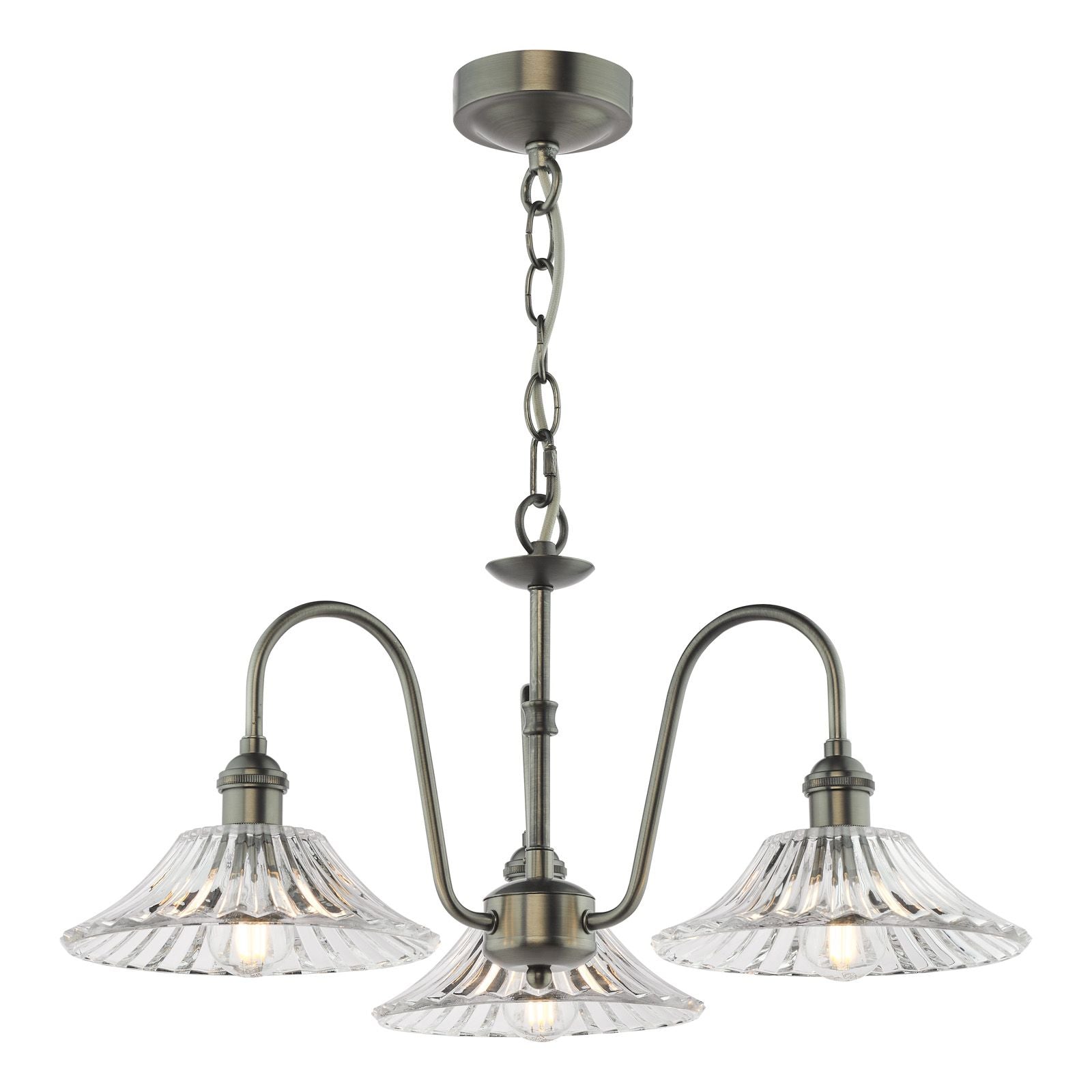 Hadano 3 Light Ceiling Light- Various Finishes