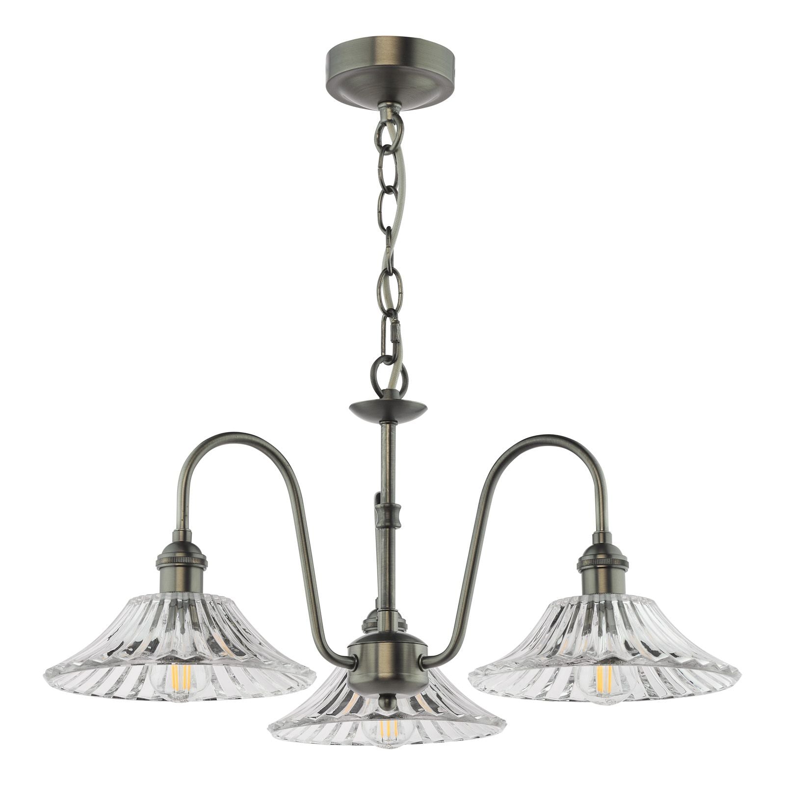 Hadano 3 Light Ceiling Light- Various Finishes