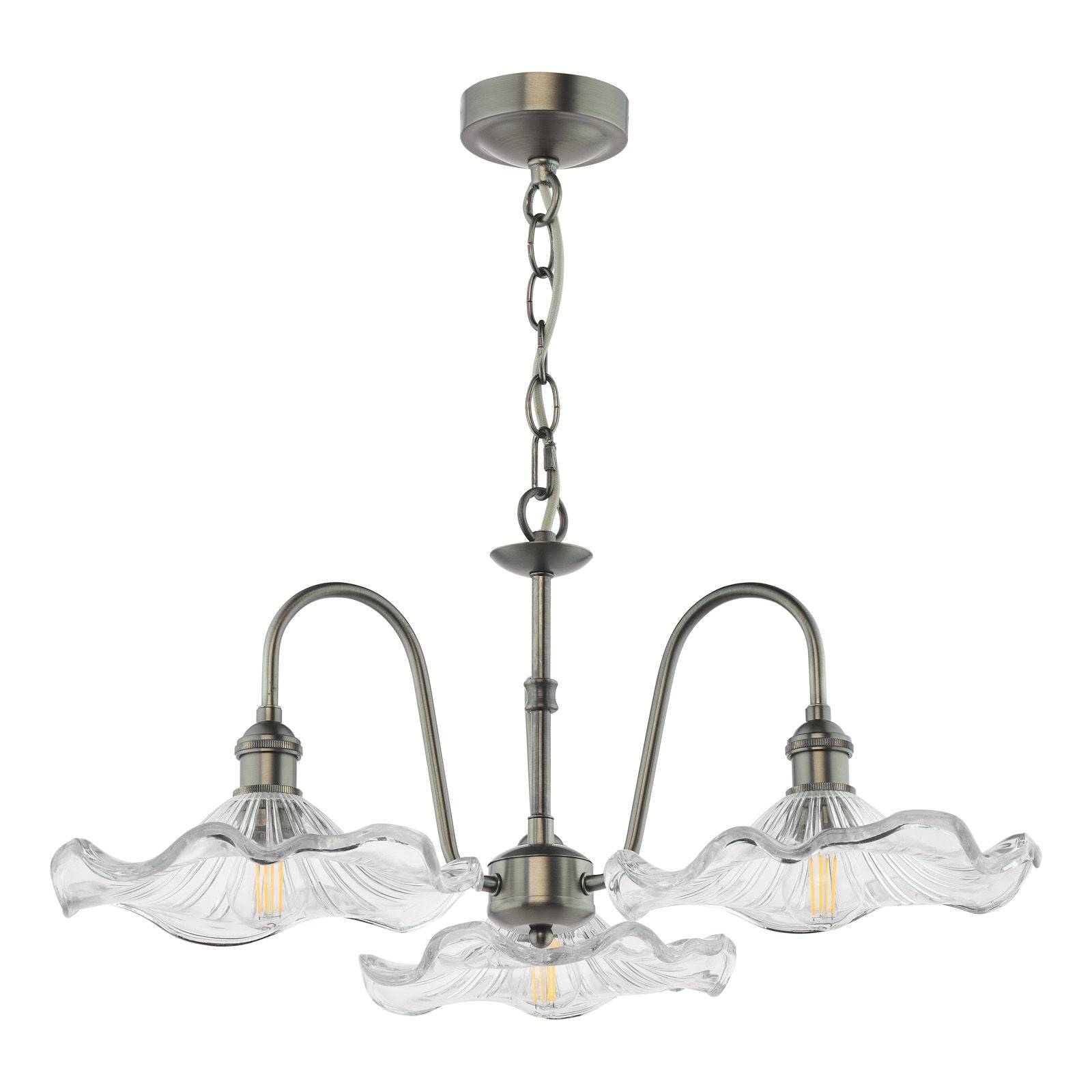 Hadano 3 Light Ceiling Light- Various Finishes