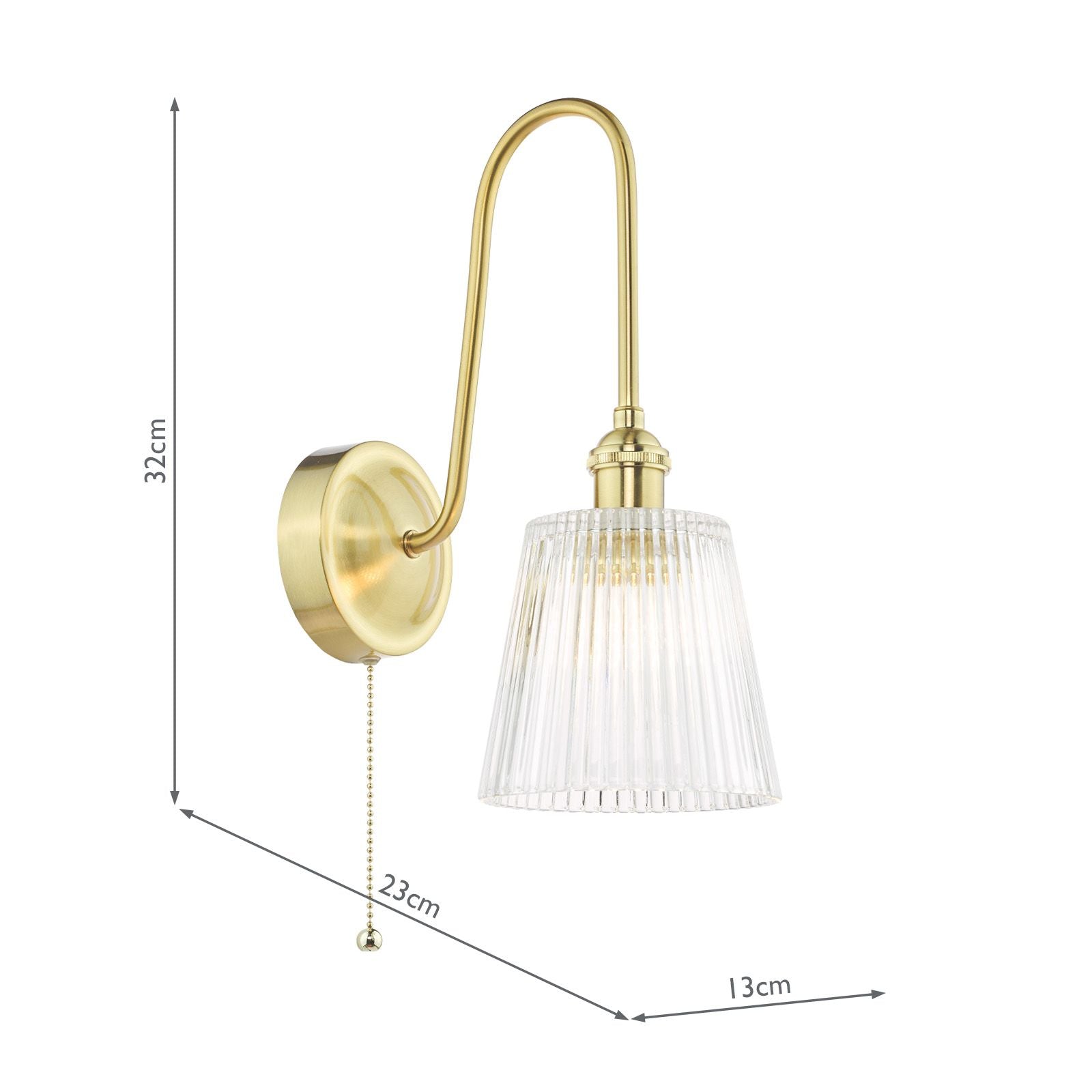 Hadano Wall Light- Various Finishes