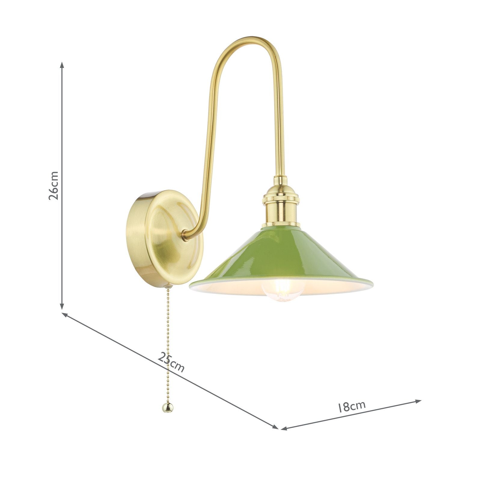Hadano Wall Light- Various Finishes