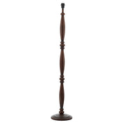Hayward Floor Lamp Dark Wood Base Only