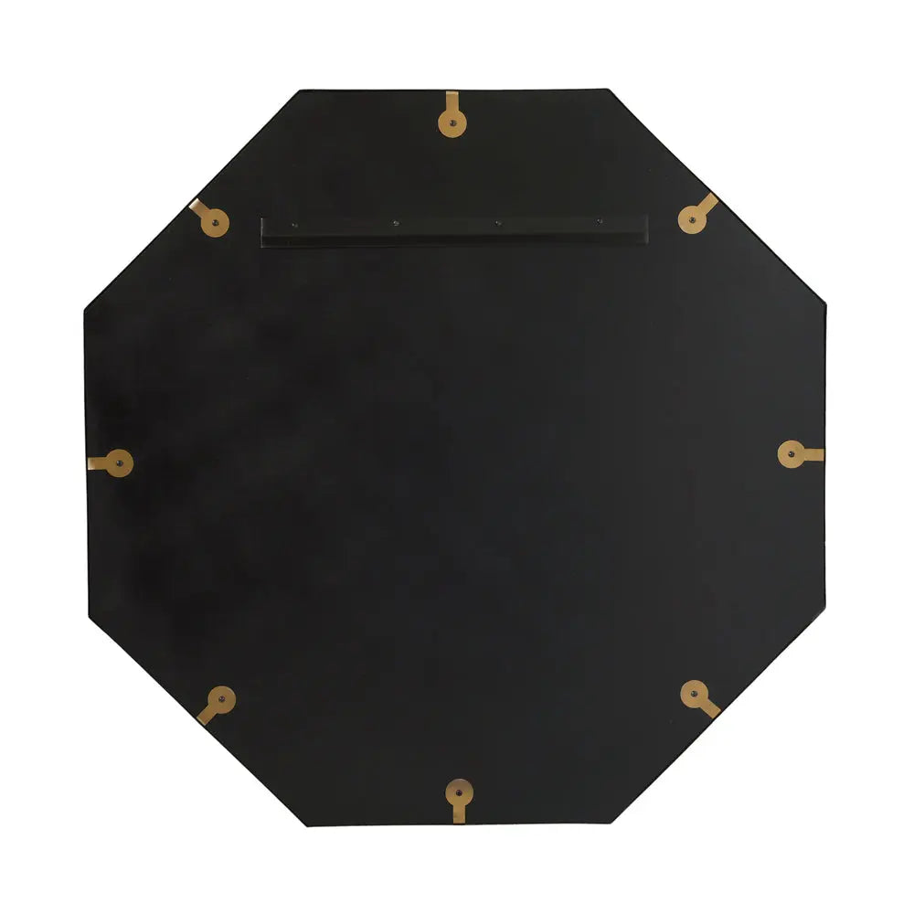 Henley Octagonal Wall Mirror - 33 Inch - Bronze