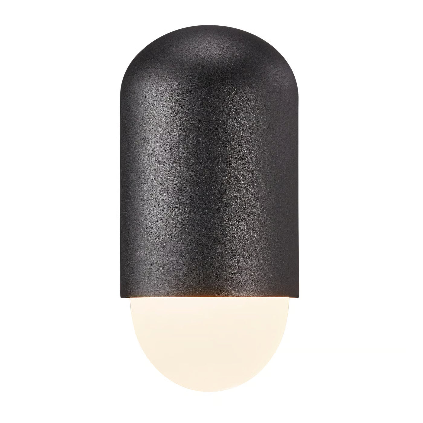 Heka Wall Light- Black/ Sand Finish