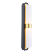 Hessel 2 Light LED Wall Light- Matt Black