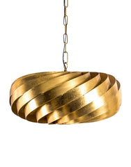 Twist Pendant Light - Gold/Silver Finish