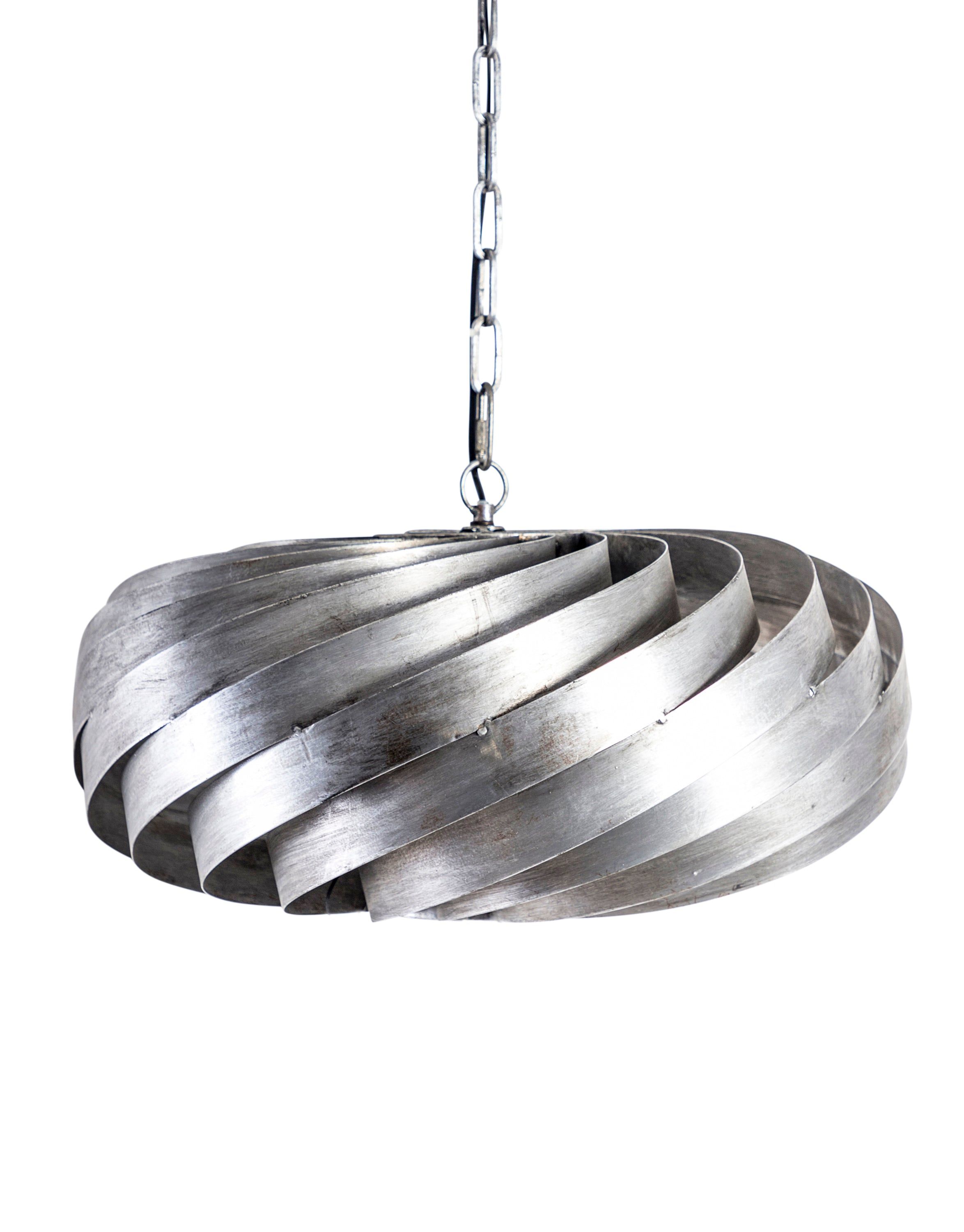 Twist Pendant Light - Gold/Silver Finish