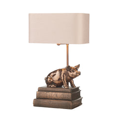 Horace Table Lamp In Copper - Base Only B22