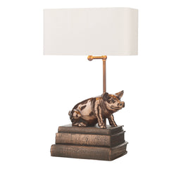 Horace Table Lamp In Copper - Base Only B22