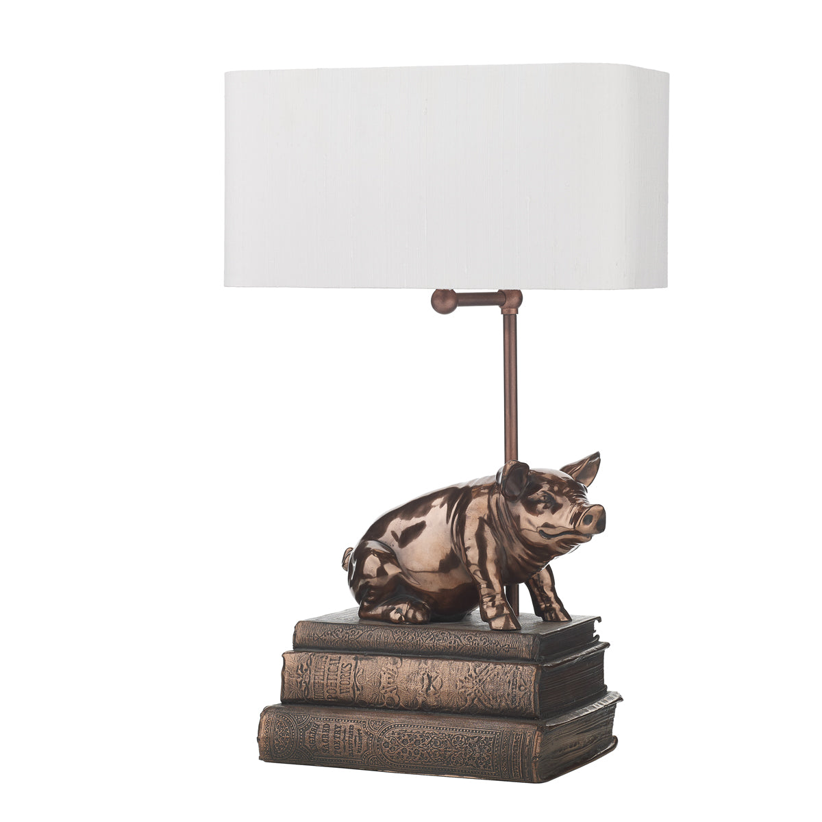 Horace Table Lamp In Copper - Base Only B22