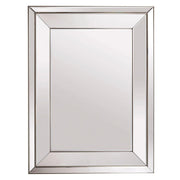 Annabella Rectangular Mirror - Silver Finish
