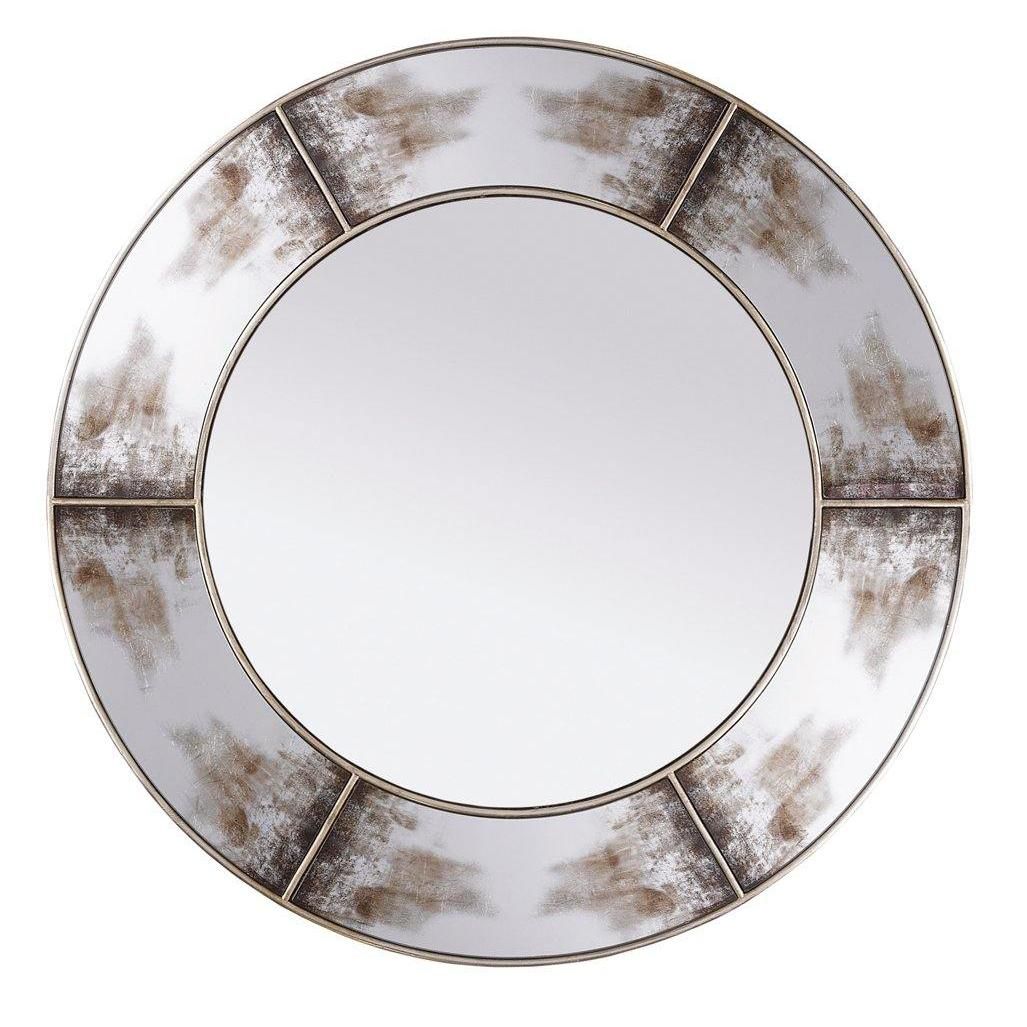 Zahra Rectangle/Round Mirror - Champagne Finish