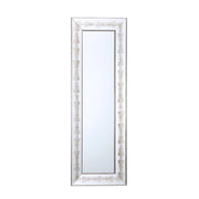Brison Rectangular Mirror - Silver Tone Finish