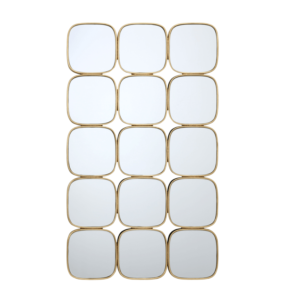 Nyla Mirror - Gold Finish