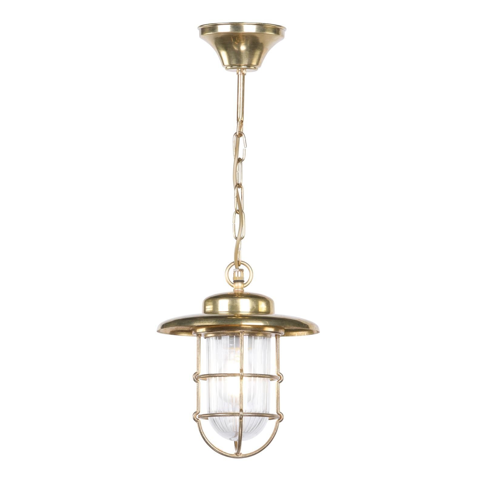 Humber Outdoor Pendant  IP44- Antique Brass/ Natural Brass
