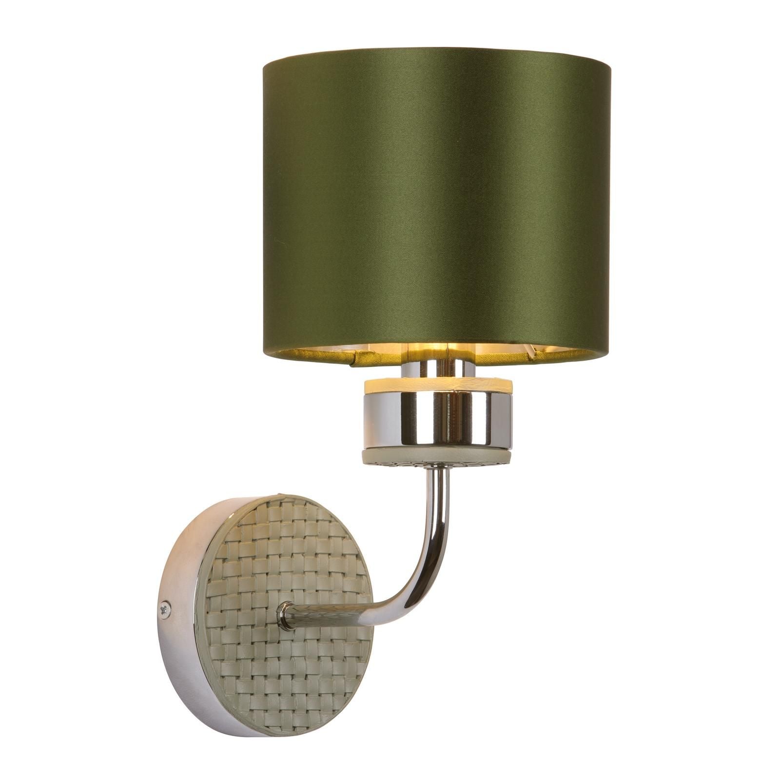 Hunter Wall Light- Polished Chrome With Bespoke Shade