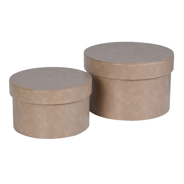 S/2 Mushroom Hat Boxes - Christmas Gift