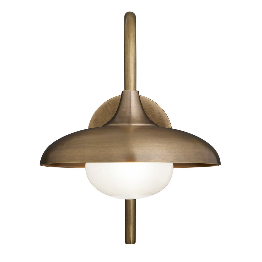 Hayle Outdoor & Bathroom Wall Light - Brass