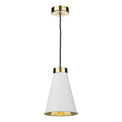 Hyde 1 Light Small/Large Pendant Complete with Bespoke Metal Shade