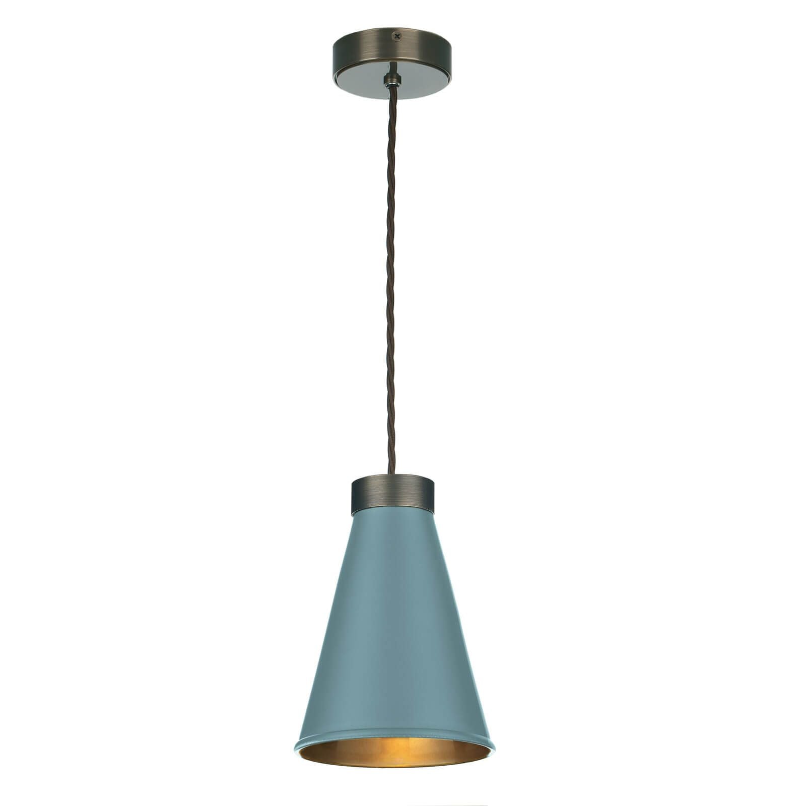 Hyde 1 Light Small/Large Pendant Complete with Bespoke Metal Shade