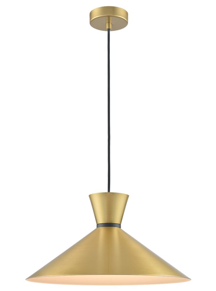 Happy 100mm/250mm/400mm Metal Pendant- Various Finishes