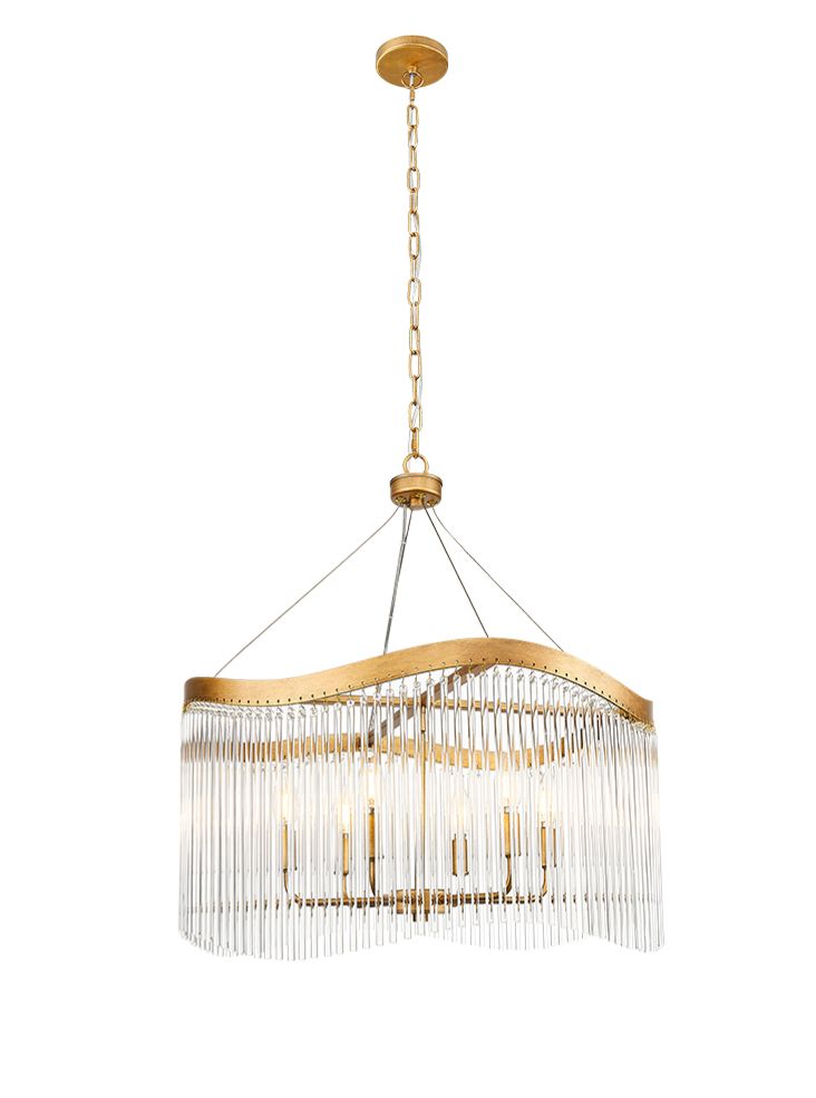 Comox 3/6lt Pendant In Aged Brass