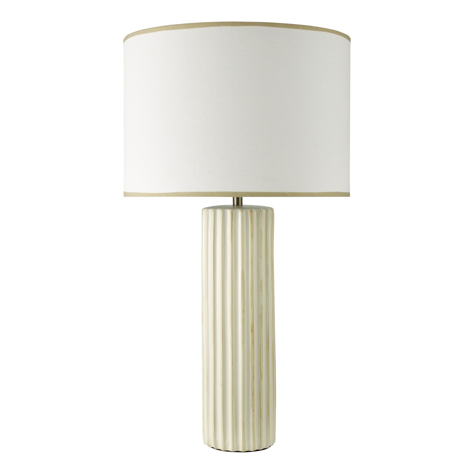 Idella Table Lamp- Taupe With Shade