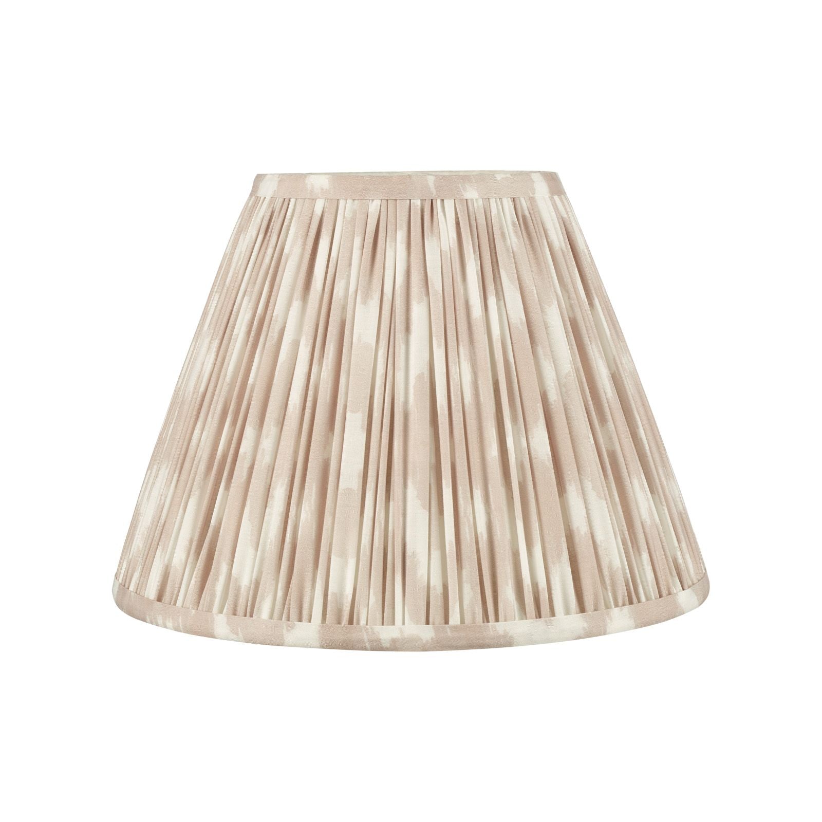 Ikat Green/ Taupe Cotton Empire Shade- Various Sizes