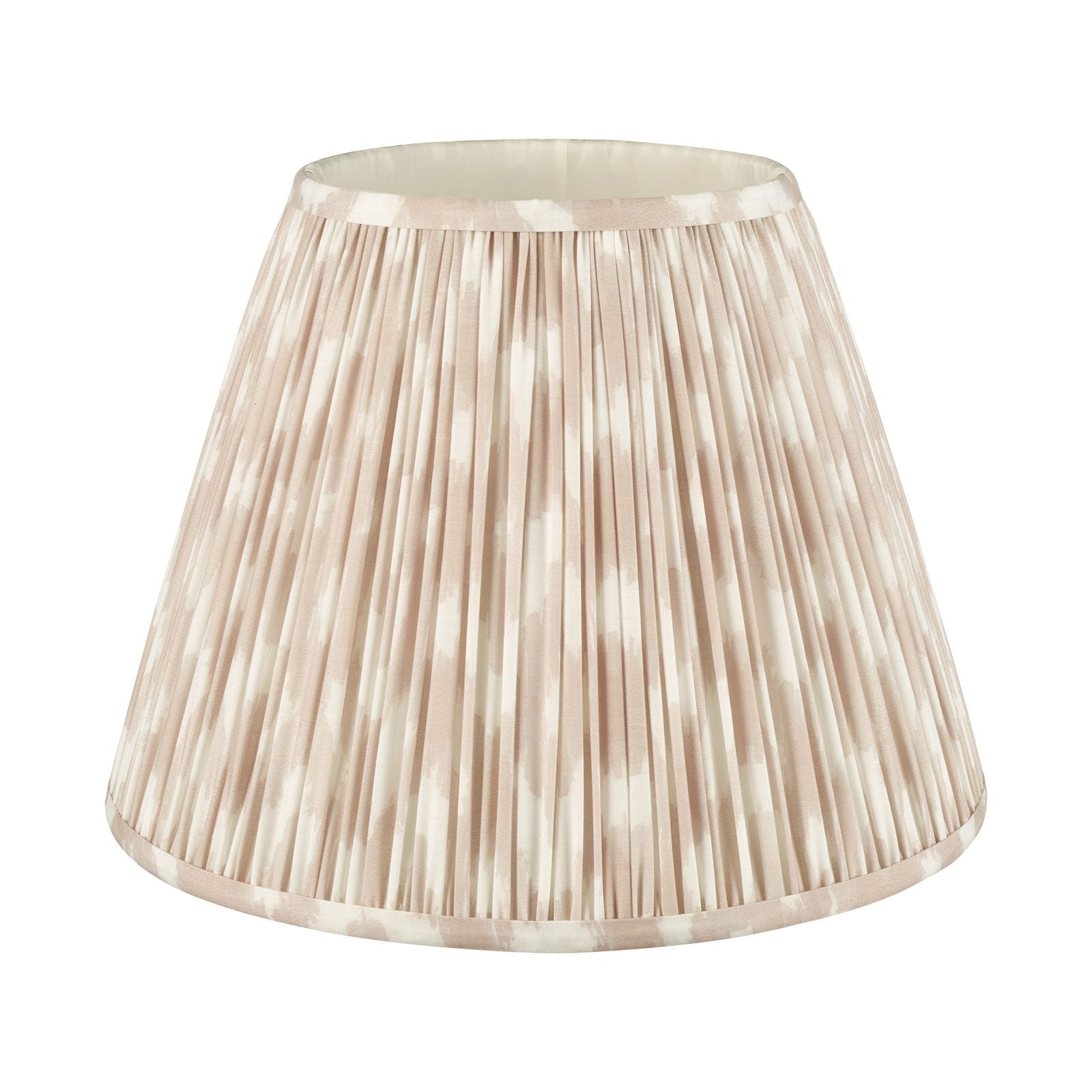 Ikat Green/ Taupe Cotton Empire Shade- Various Sizes
