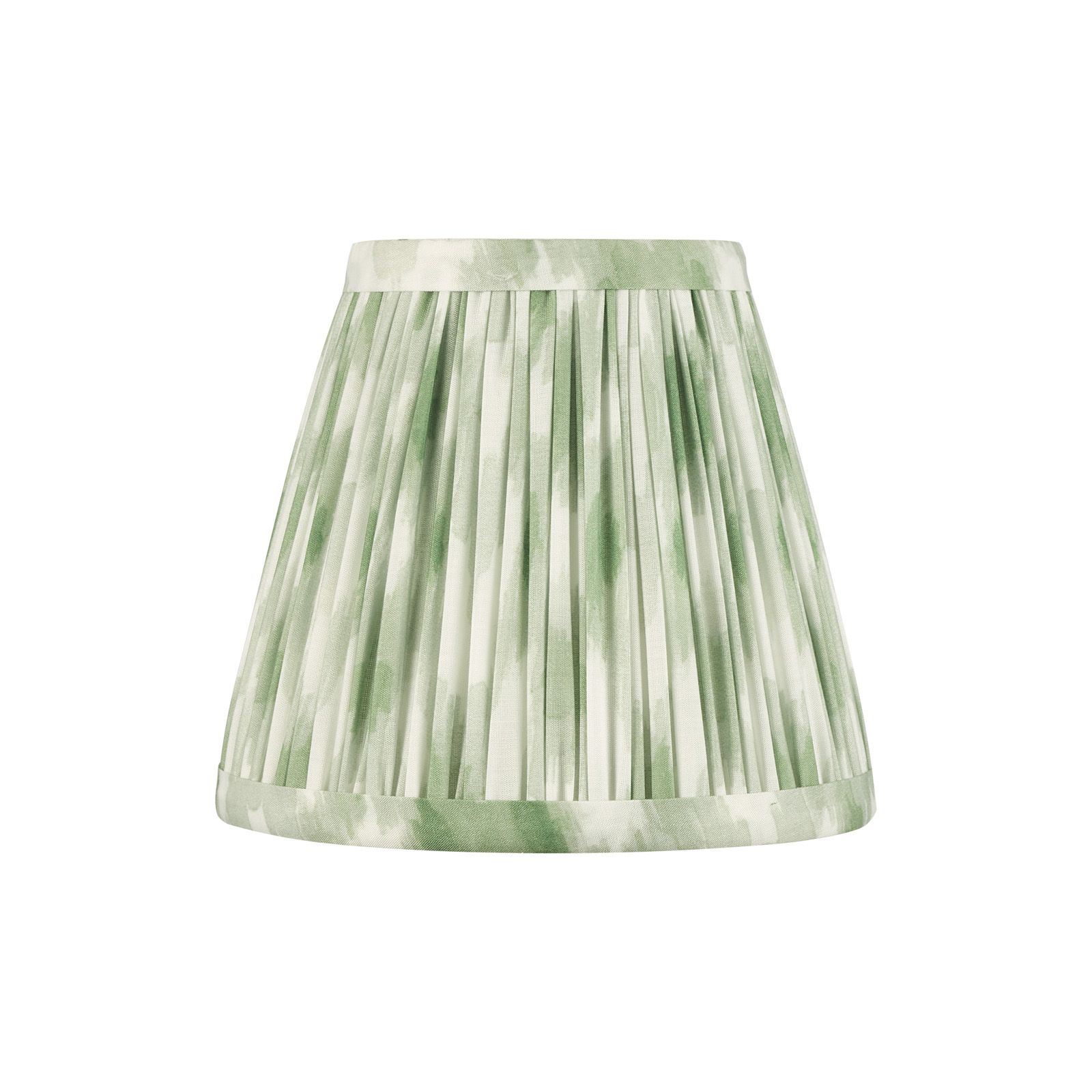 Ikat Green/ Taupe Cotton Empire Shade- Various Sizes