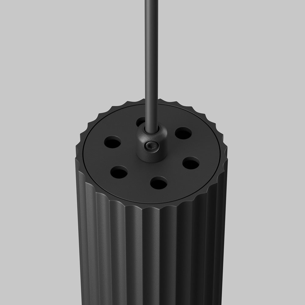 Calipso Pendant- Black/ White Finish
