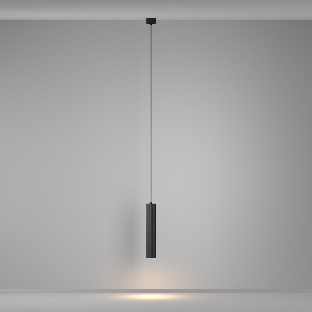 Calipso Pendant- Black/ White Finish