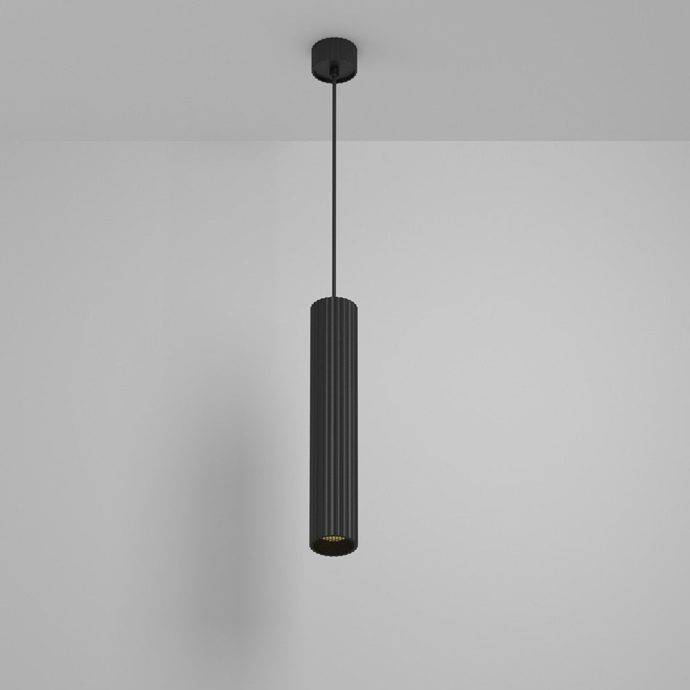 Calipso Pendant- Black/ White Finish
