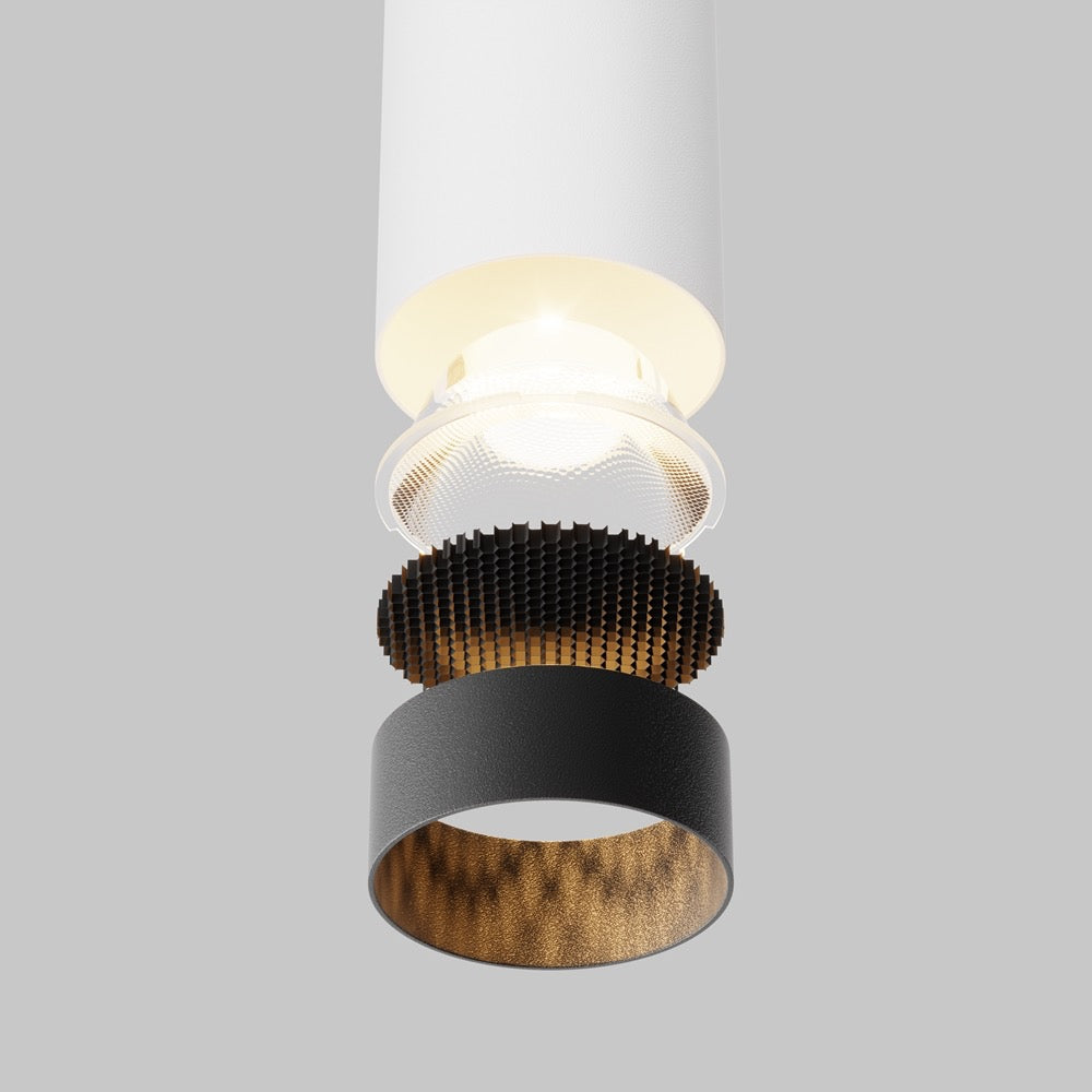 Focus LED 3000K/4000K  Pendant Light- Black/ White Finishes
