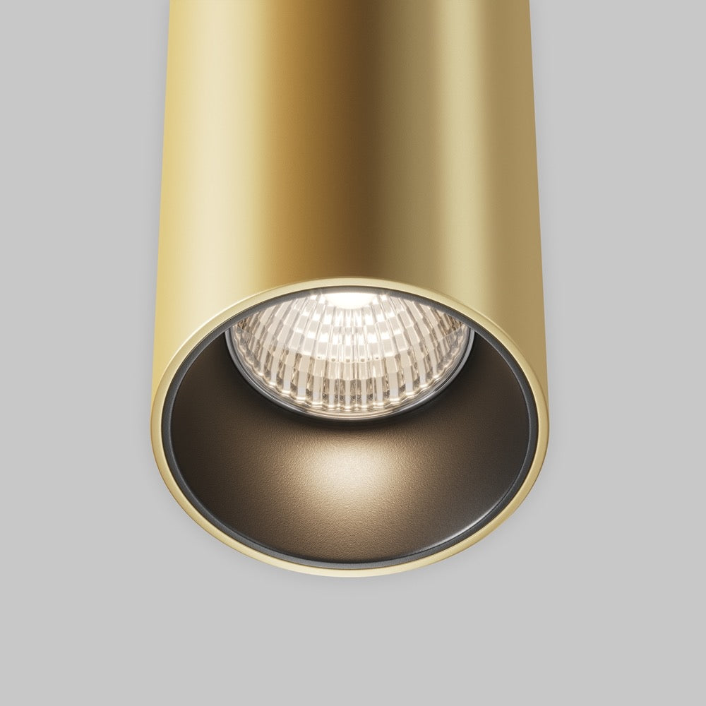 Efir 3000K Pendant Light- Black/ Gold/ White