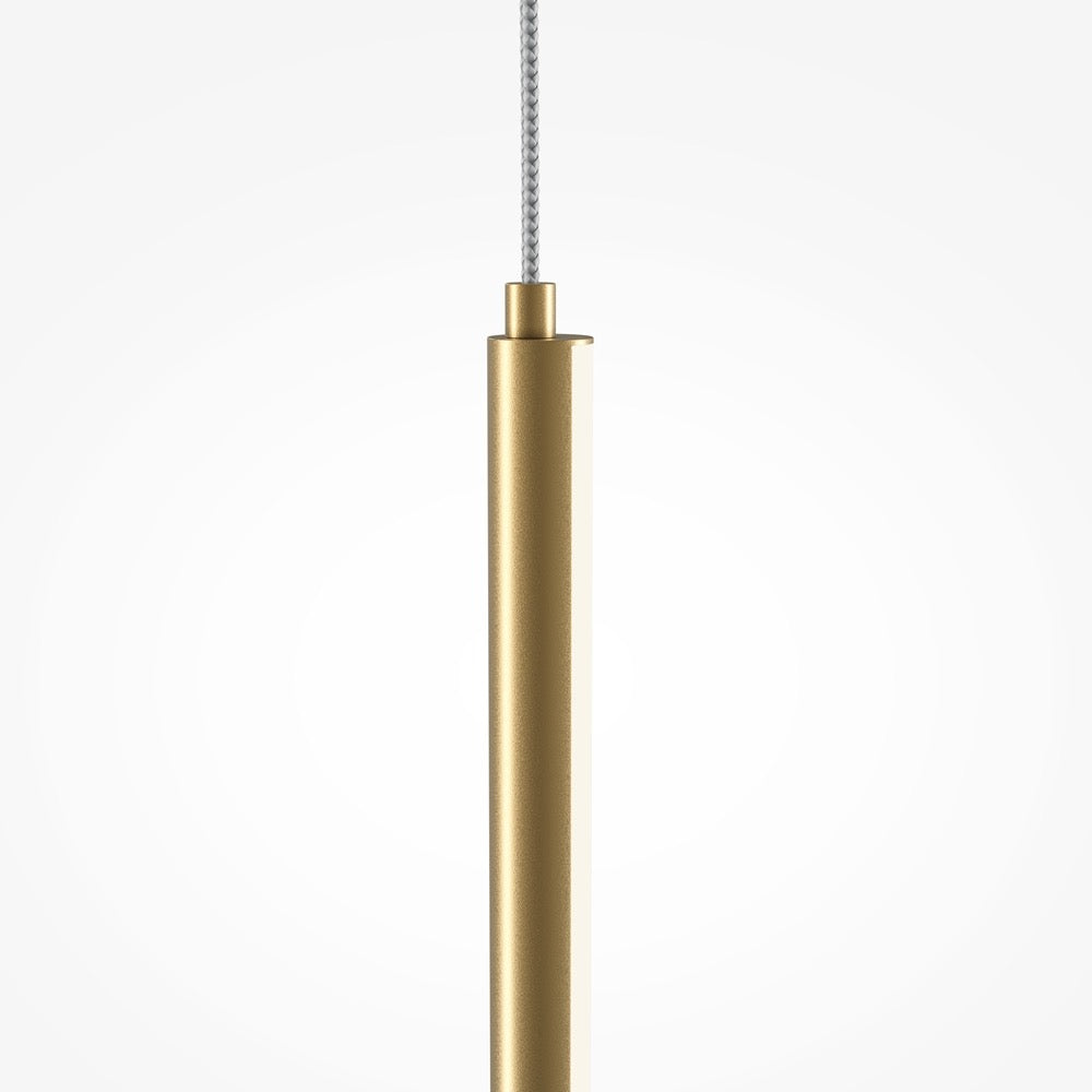 Halo Pendant Light- Black/ Brass