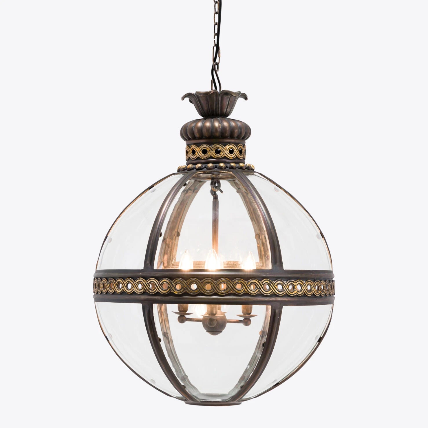 Dante Hanging Globe Light- Various Sizes