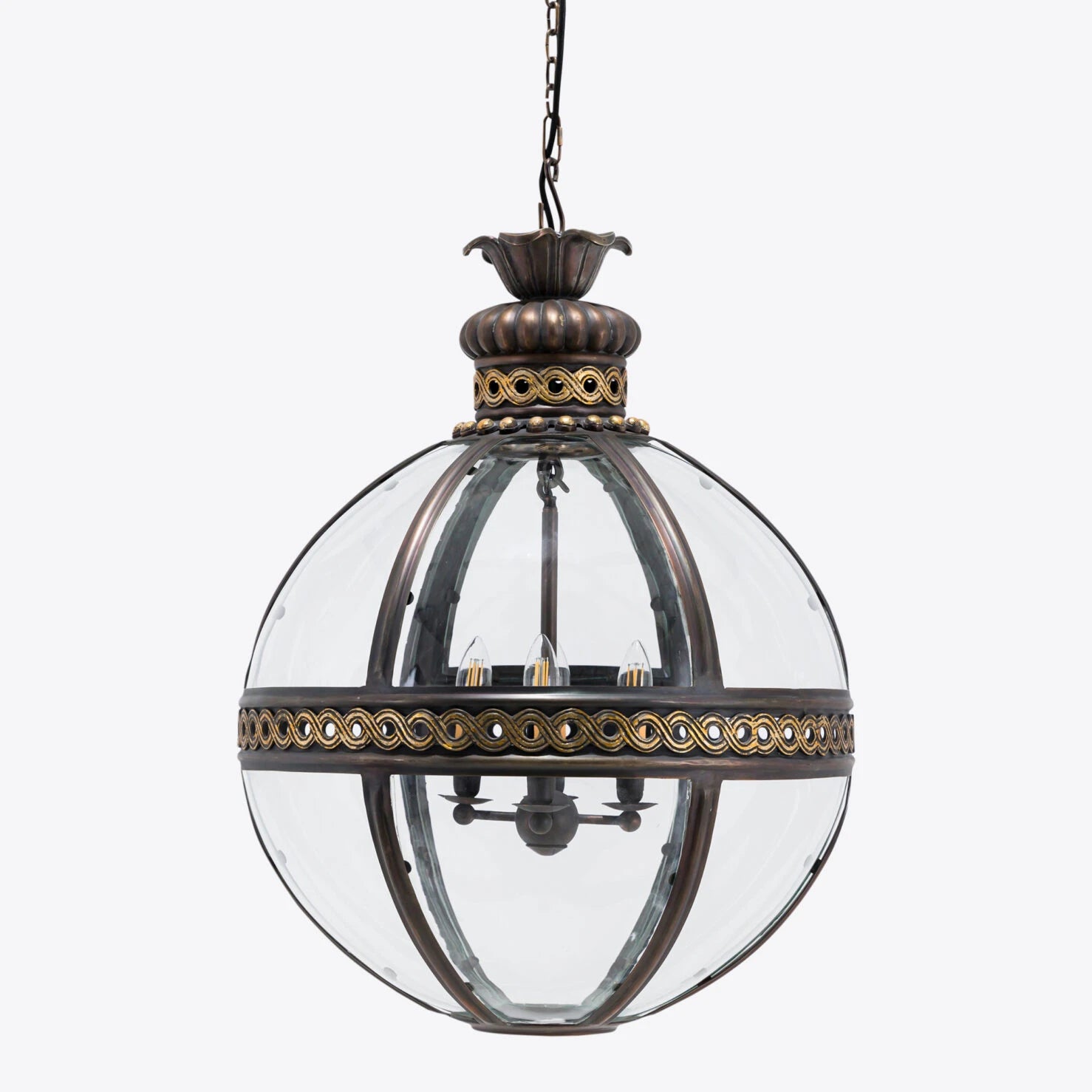 Dante Hanging Globe Light- Various Sizes
