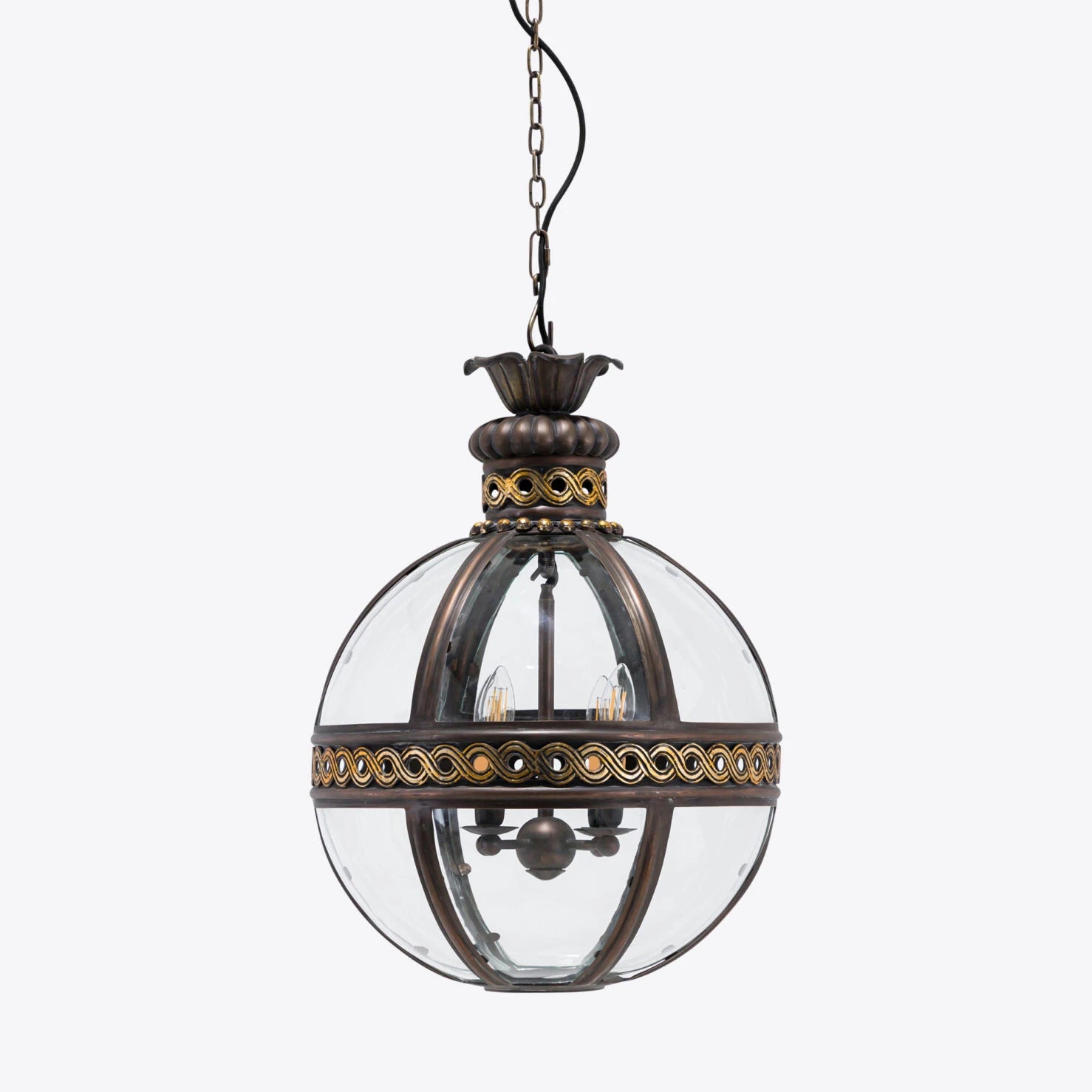 Dante Hanging Globe Light- Various Sizes