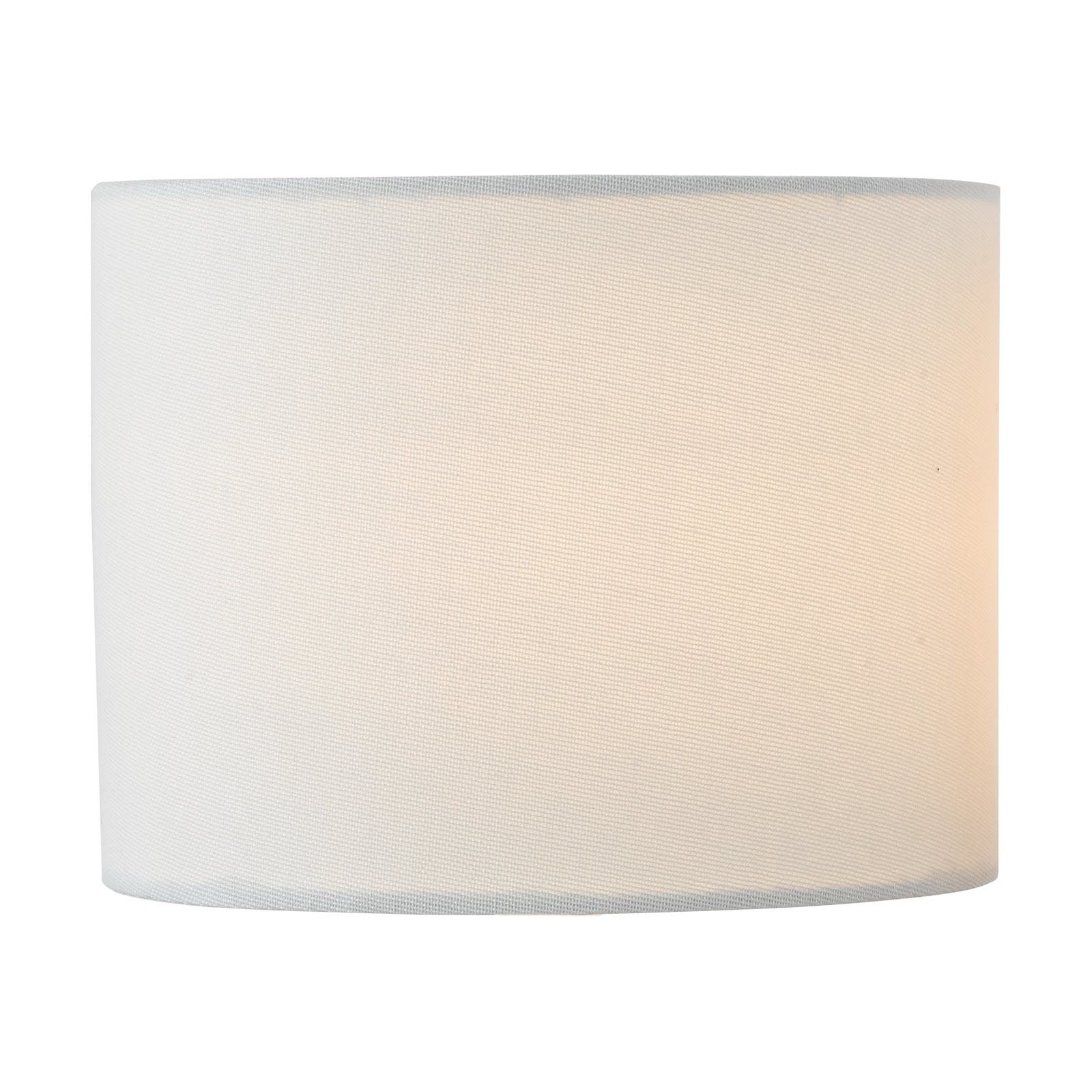 Inci 18cm Ivory Cotton Drum Shade