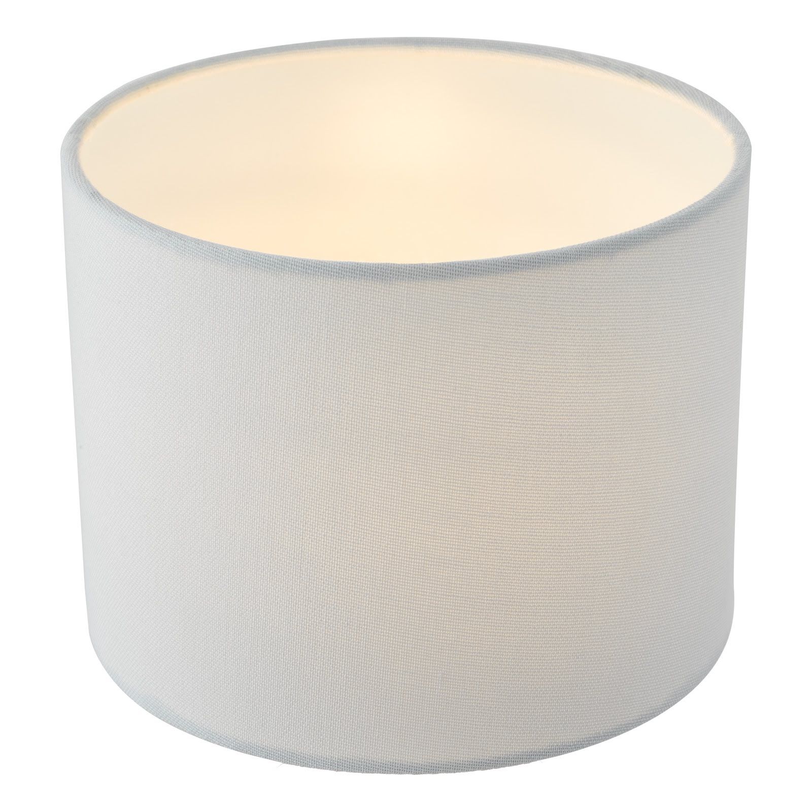 Inci 18cm Ivory Cotton Drum Shade