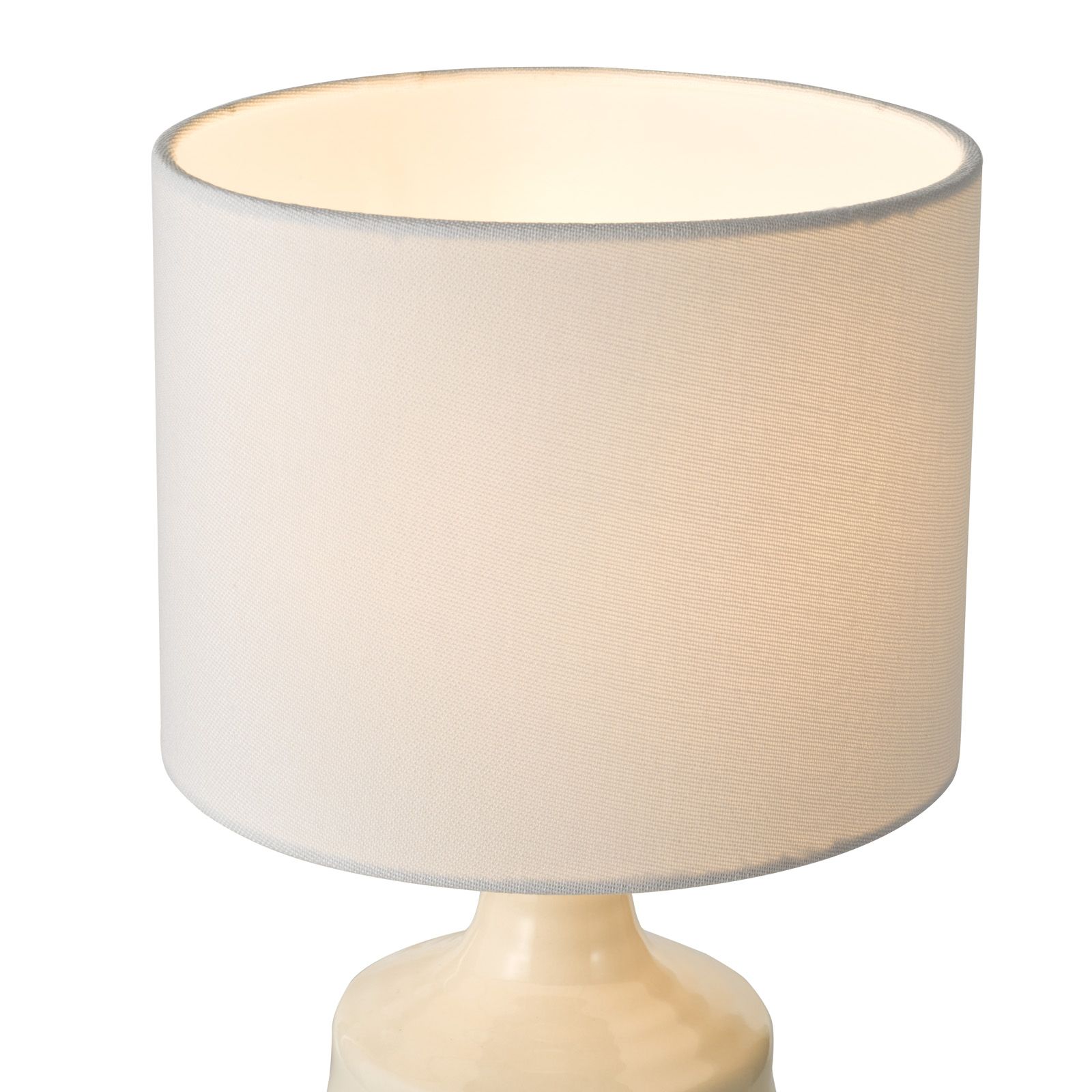 Inci Table Lamp- Pink/ Cream With Shade