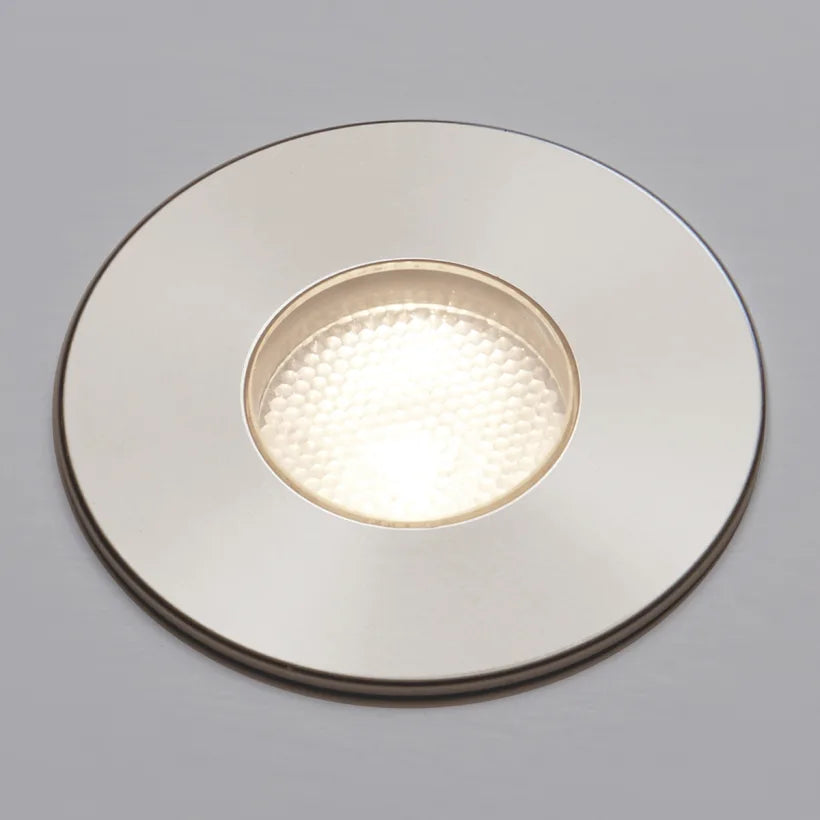 Piccadilly IP67 Recessed Ground Light - Satin Stainless Steel