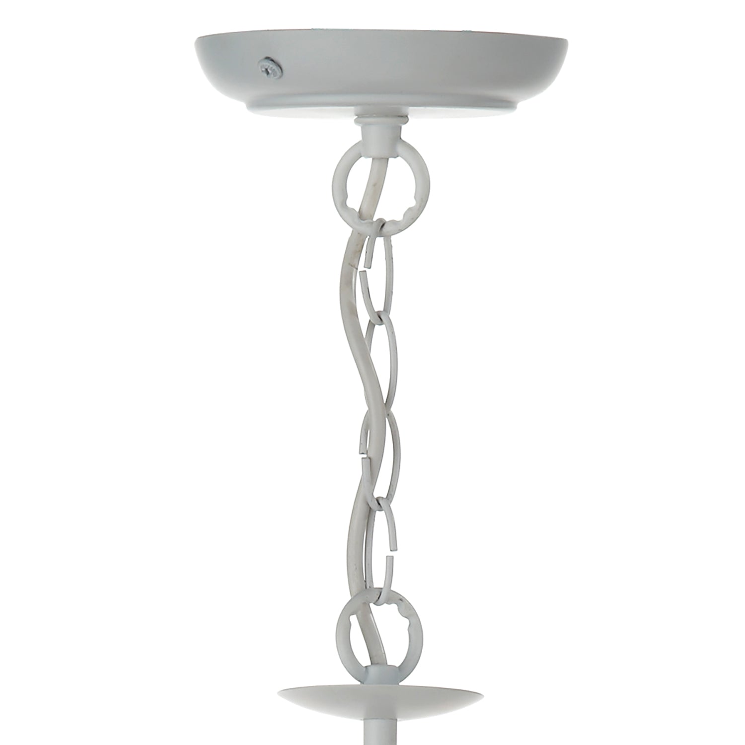 Irwin 8 Light Fitting Dual Mount White