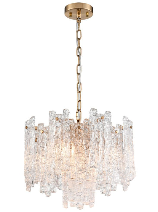 Tundra 5/10Lt Centre Ceiling Light - Aged Brass