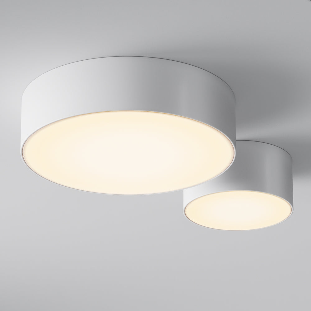 Zon Outdoor Flush Light IP65- Black/ White Finishes